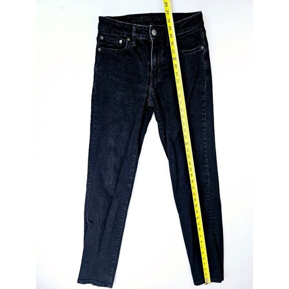 American Eagle Outfitters Airflex+ Size 28X34 Mens Original Straight Black Jeans - Picture 12 of 12